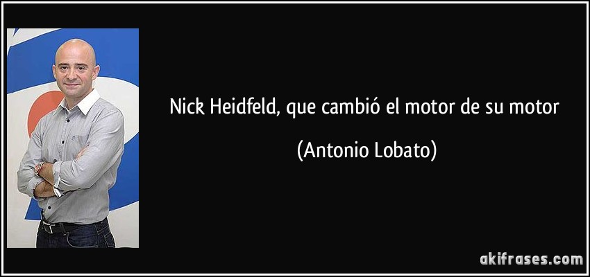 Nick Heidfeld, que cambió el motor de su motor (Antonio Lobato)