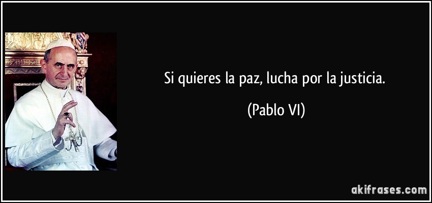 Pablo VI y la paz